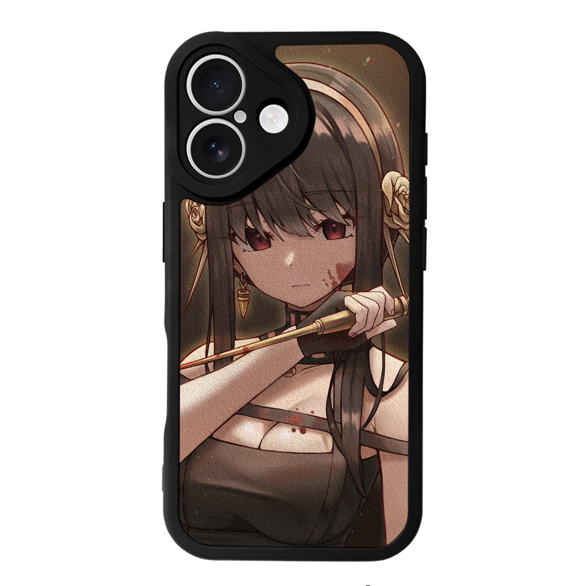 （画像用） SPY×FAMILY间谍家家酒 【iPhone 16シリーズ対応】シリコンスマホケース（レザー調） 材質：シリコン
